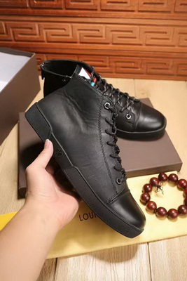 LV High-Top Fashion Men Shoes--075